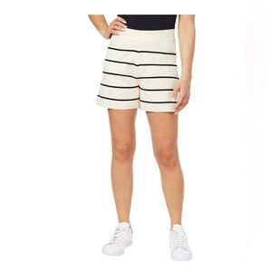 Scotch & Soda Women's Striped Comfy Sweater Shorts,High Rise, Size XXL,NWT